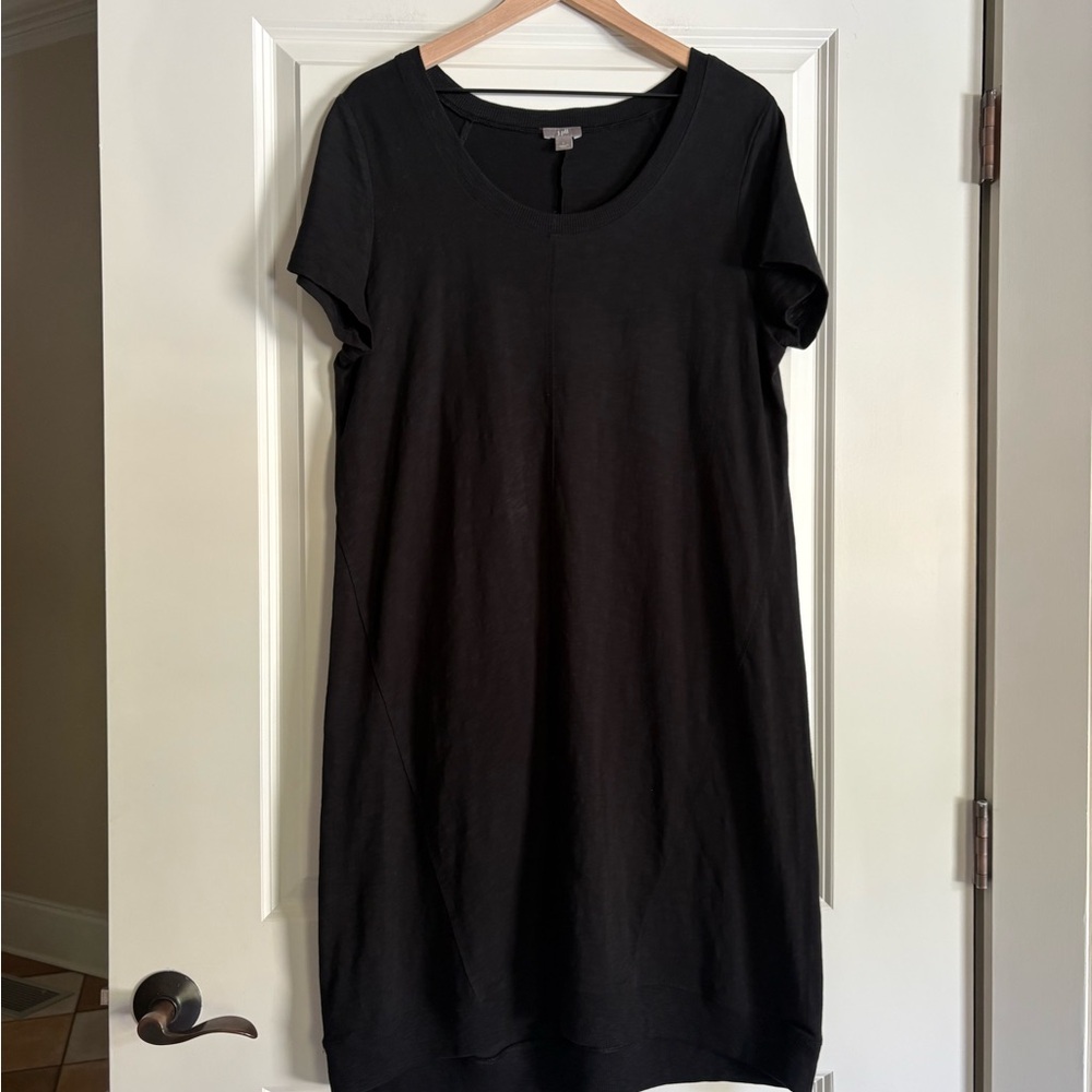J.Jill Short Sleeve Women’s Black Dress - Picture 3 of 7